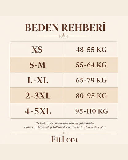 FitLora™ Buz İpek Korse